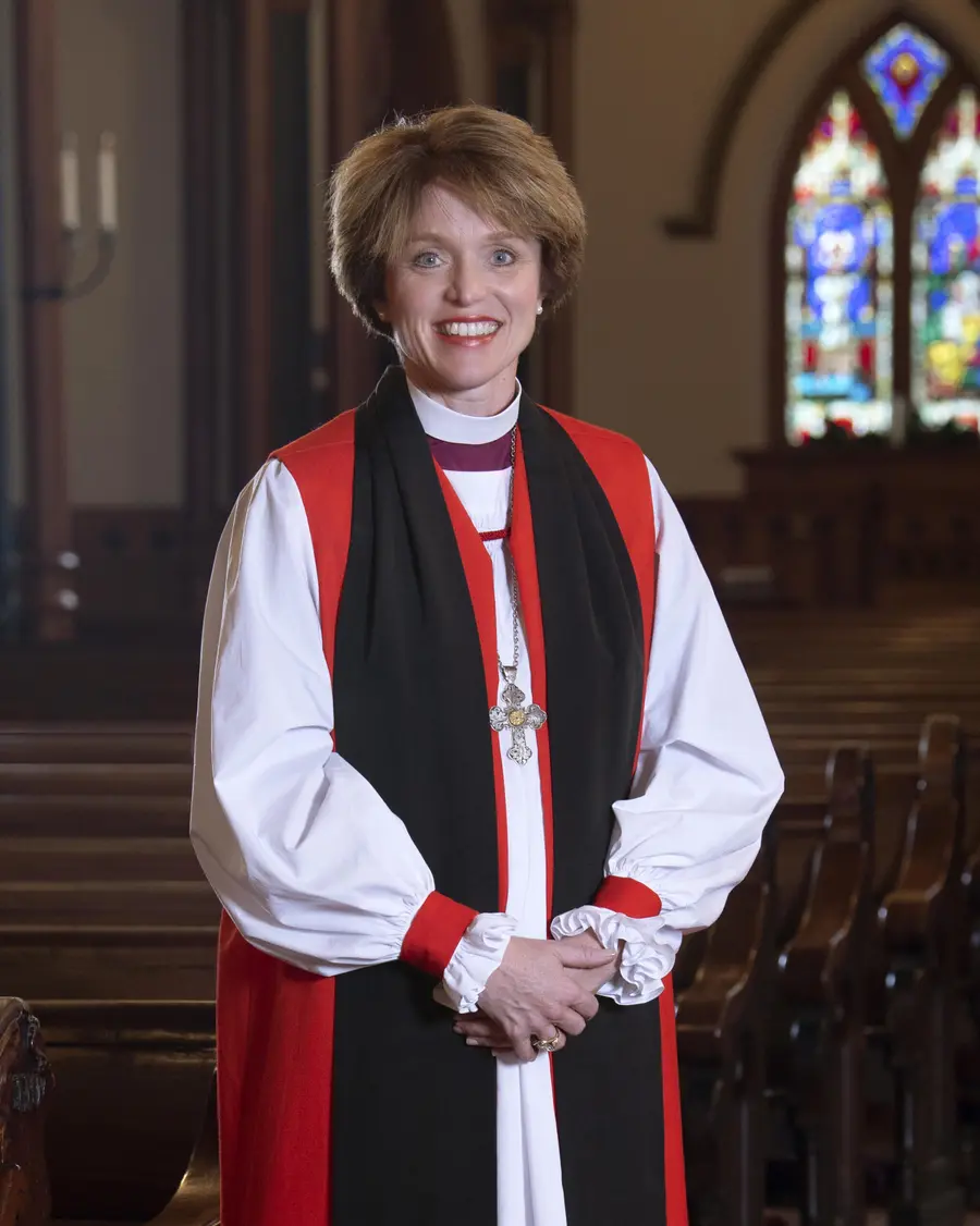 The Rt. Rev. Shannon Rogers Duckworth in clerical dress